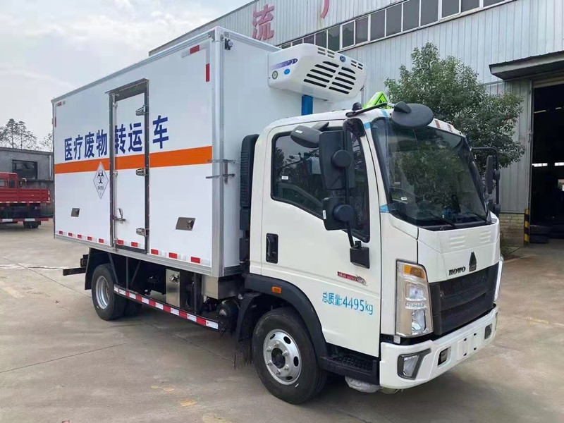 重汽豪沃藍(lán)牌4米2醫(yī)療廢 重汽豪沃藍(lán)牌4米2醫(yī)療廢