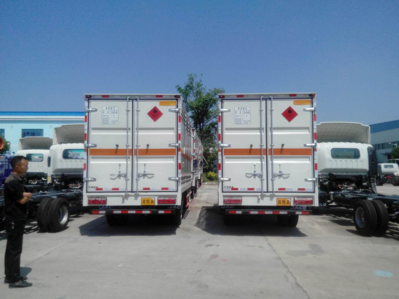 江淮氣瓶運輸車