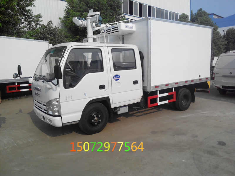 五十鈴雙排冷藏車