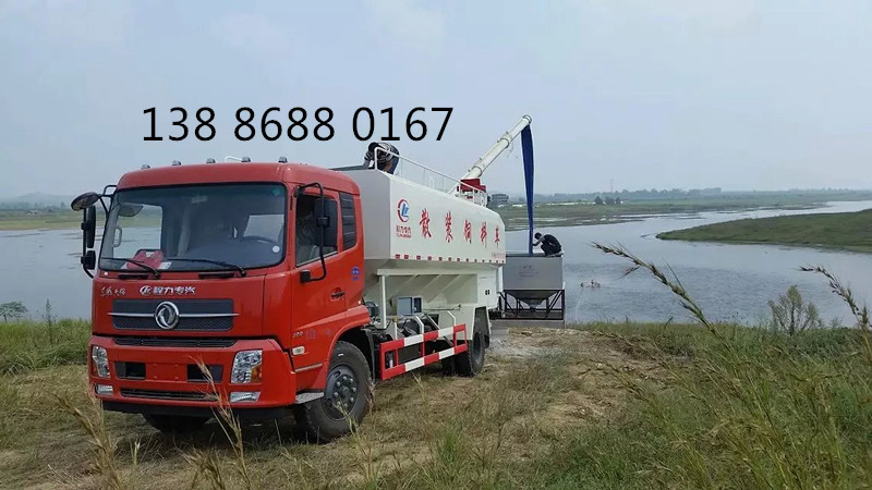 天錦20方散裝飼料運(yùn)輸車