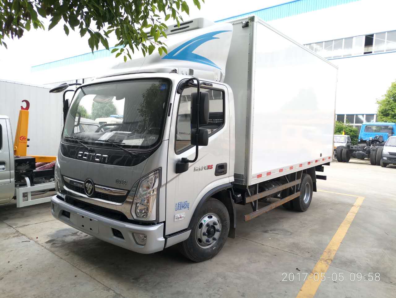 福田奧鈴CTS國五4米2冷藏車